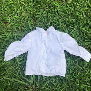 White Button Down Blouse